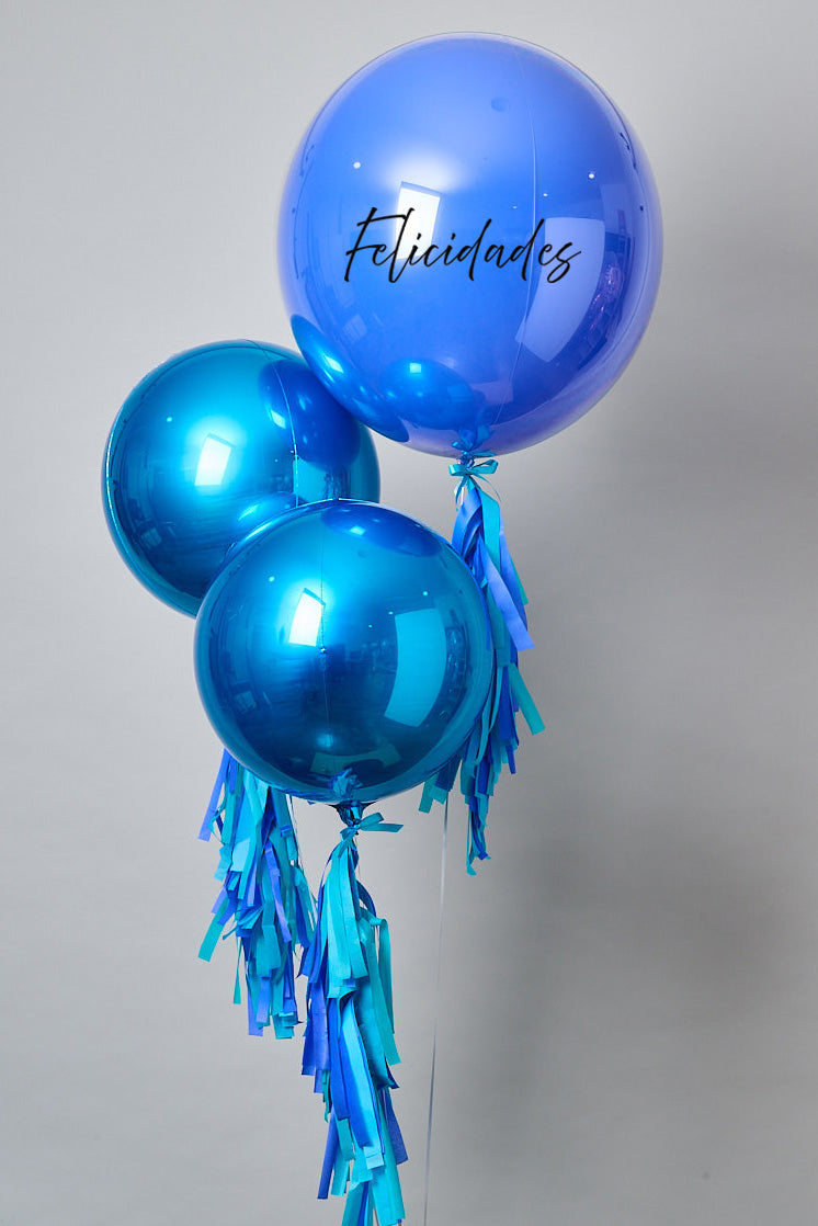 Globo Bouquet Azul