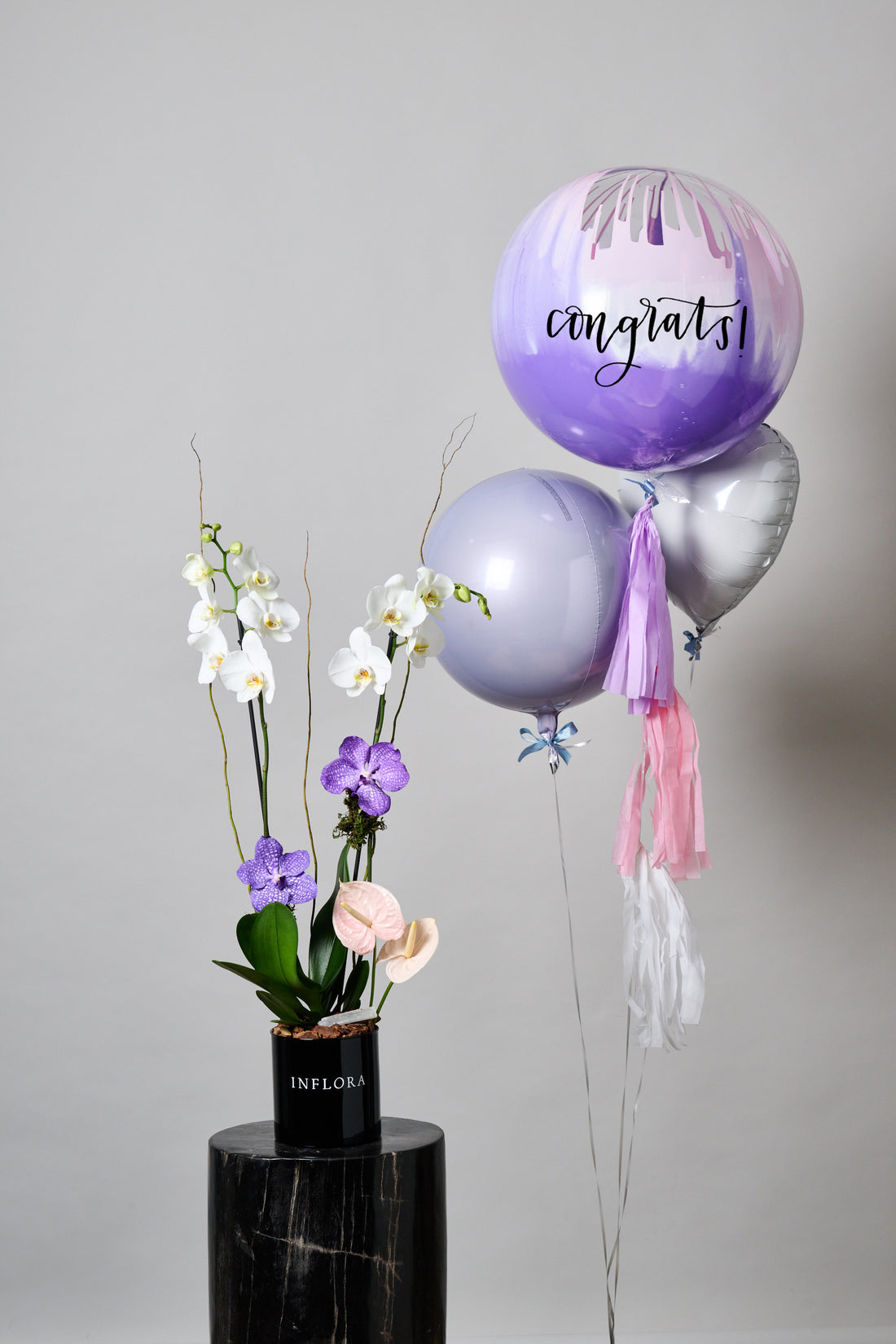 Globos + Orquídea