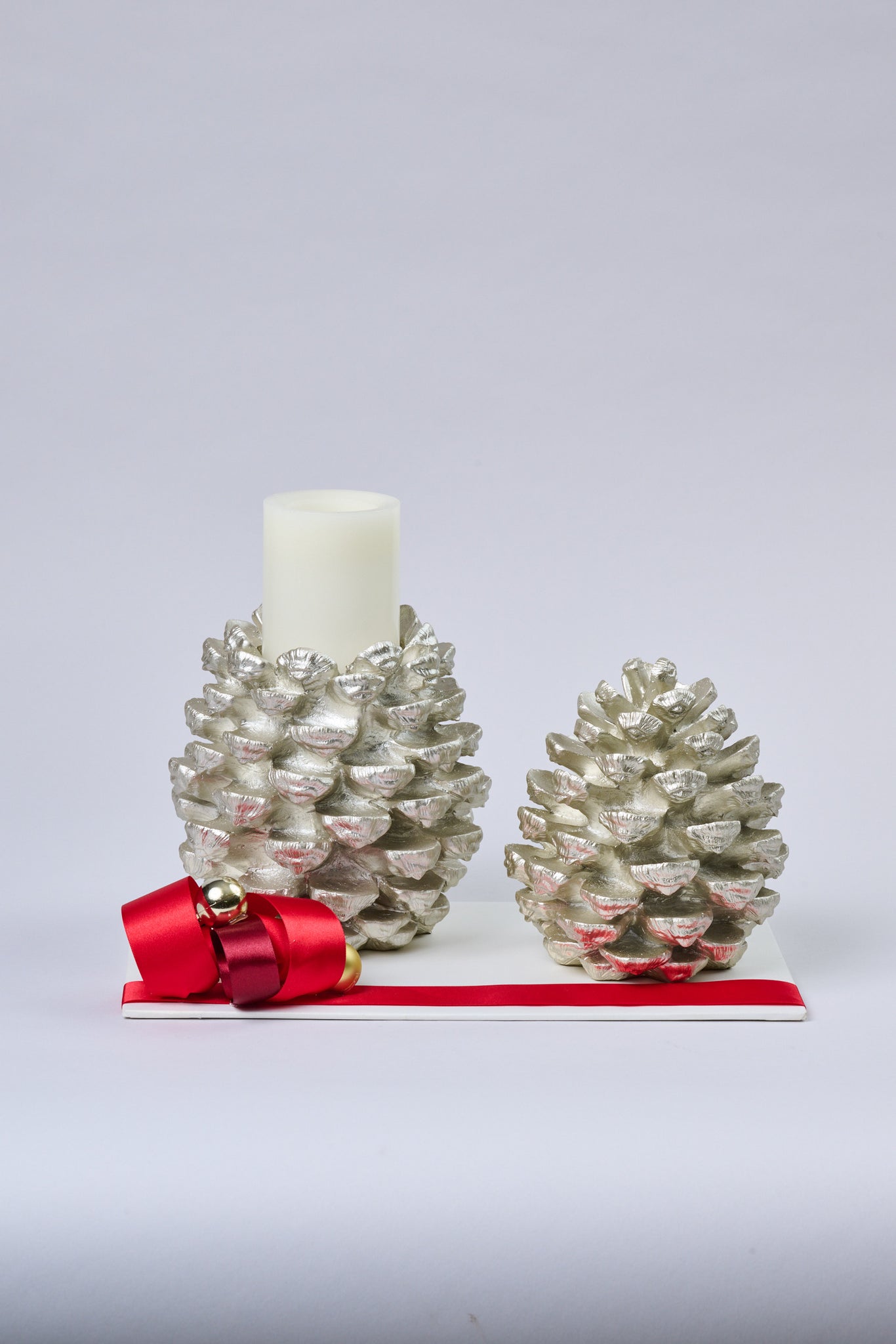 Piña Decorativa + Porta Vela