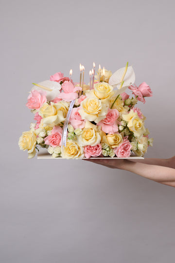 Flower Birthday Cake