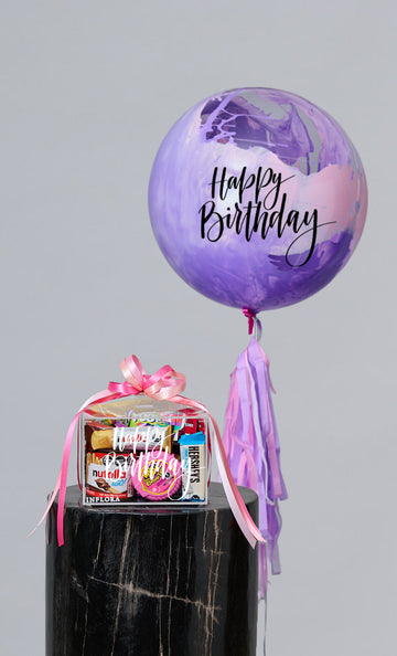 Set Caja de Sonrisas + Burbuja Lila/Rosa